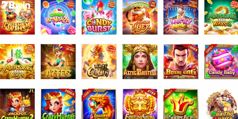 Hệ thống game trên 78win hấp dẫn và được cập nhật thường xuyên